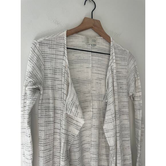 ⭐️ 3/$20 Anthro Saturday Sunday Gray Long Cardigan Duster Sweater Small - Picture 5 of 11